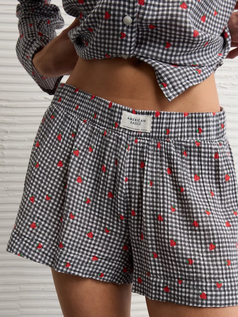NWT Cotton Gauze PJ Set: American Eagle